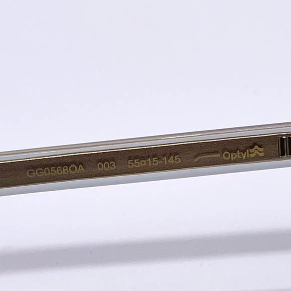 NEW GUCCI GG0568OA 003 EYEGLASSES GUCCI GG0568OA 003 NEW EYEWEAR GUCCI GG 0568OA - Picture 8 of 11